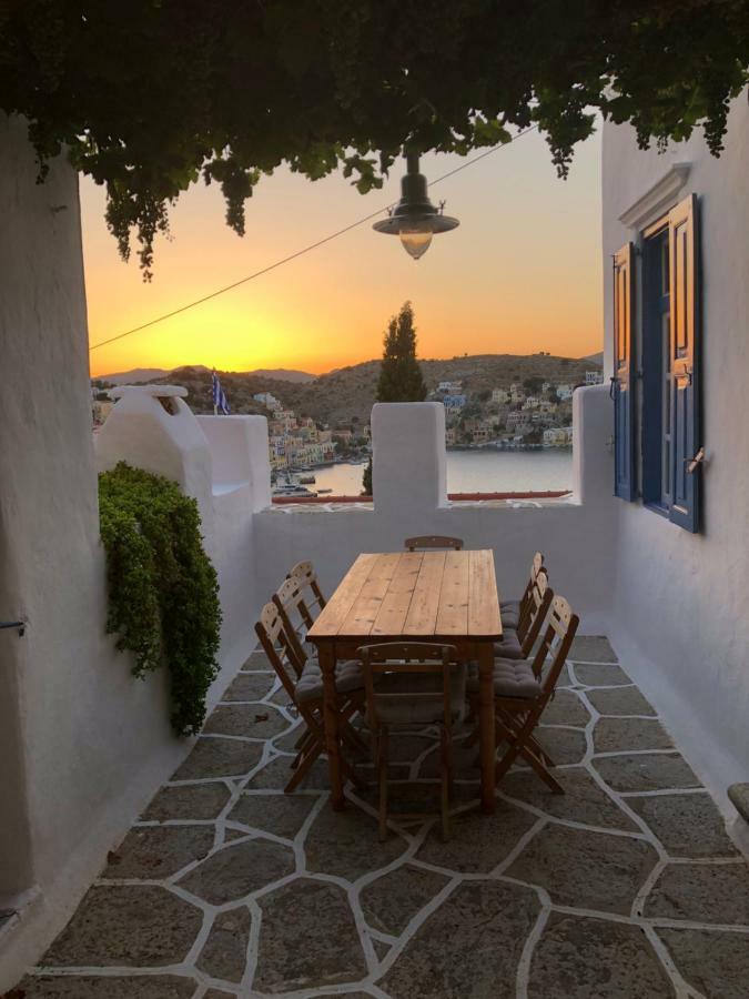 Plesner House, Symi Greece Villa Eksteriør bilde